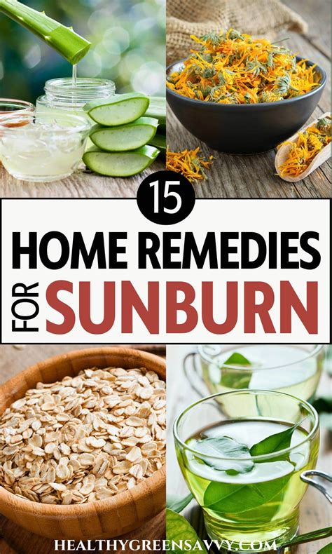 15 Best Natural Sunburn Remedies to Help Skin Heal