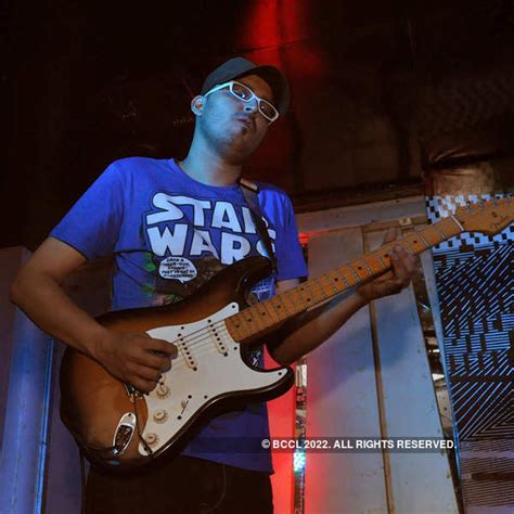 Tirthankar Ray during a musical concert held at Princeton Club, Kolkata ...