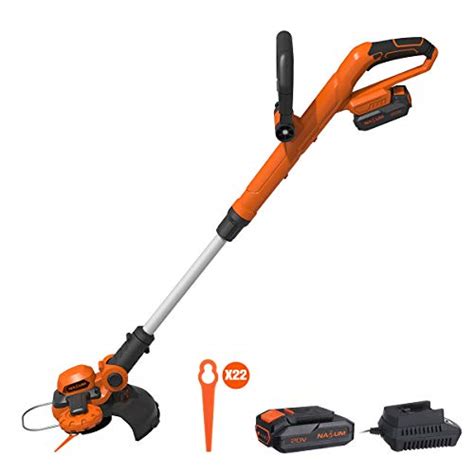 NASUM Tagliaerba Elettrico 20V, Decespugliatore Elettrico  