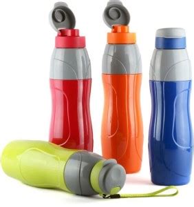 cello Puro Sports 600 Insulated Plastic Water Bottle, 520 ml Plastic ...