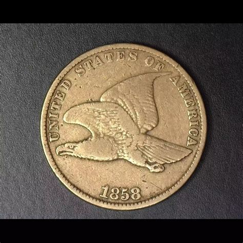 1858 Flying Eagle Small Cents F12 SL - Miller's Mint