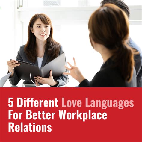 5 Different Love Languages For Better Workplace Relations | Sasuga! Communications