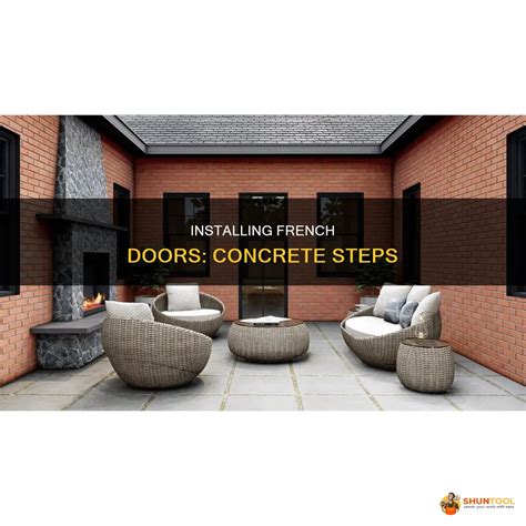 Installing French Doors: Concrete Steps | ShunTool