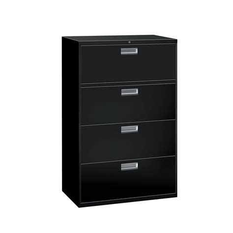 HON 4-Drawer Office Filing Cabinet - 600 Series Lateral Legal or Letter ...