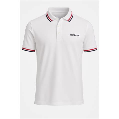 Golfbasic Striped Polo Golf T-Shirt (Indian Size)