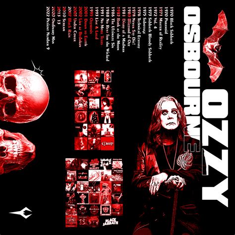 Ozzy Osbourne Album Cover on Behance