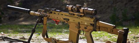 Download wallpaper weapons, machine, rifle, assault, SCAR, section ...