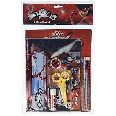 Buy Miraculous Ladybug 11pc School Stationary Value Pack Set Online at ...