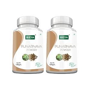 SEYA Punarnava Powder, 100g (Pack of 2) / No Added Sugar/Immunity ...