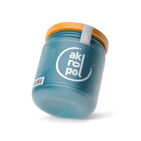 Premium PSD | Jar mock up