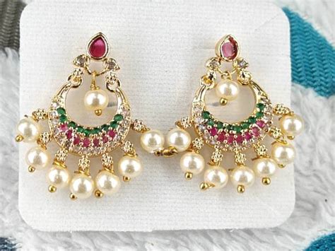 1 Gram Gold Earrings - Buy 1 Gram Gold Earrings online at Best Prices ...