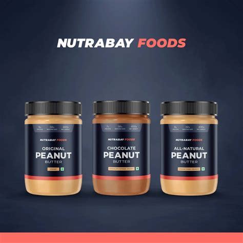 Buy NUTRABAY FOODS ALL-NATURAL PEANUT BUTTER (CREAMY) - UNSWEETENED ...