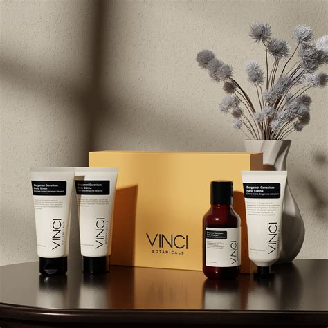 Bergamot Geranium Bath and Body Quad Set Online at Vinci – Vinci Botanicals