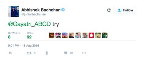 12 Times Abhishek Bachchan Was The Classiest But Sassiest Tweeter In ...