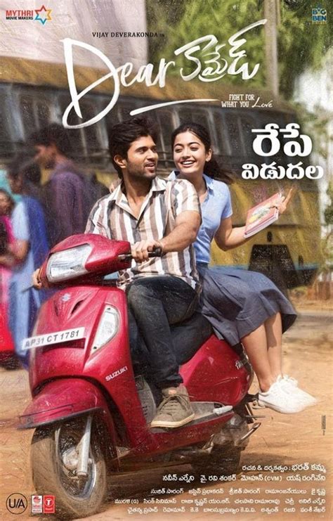 Dear Comrade: Here are the posters from Vijay Devarakonda and Rashmika ...
