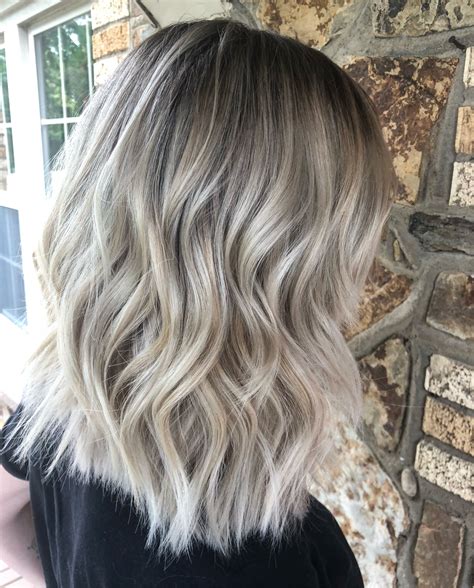 platinum blonde balayage - waypointhairstyles