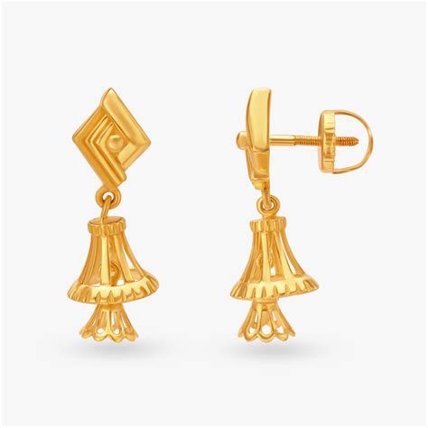 Graceful Swirls Jhumka