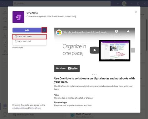 Image result for Getting OneNote into Microsoft Teams