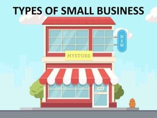 The Type of Small Business 的图像结果