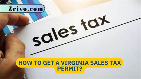 How To Get A Virginia Sales Tax Permit?