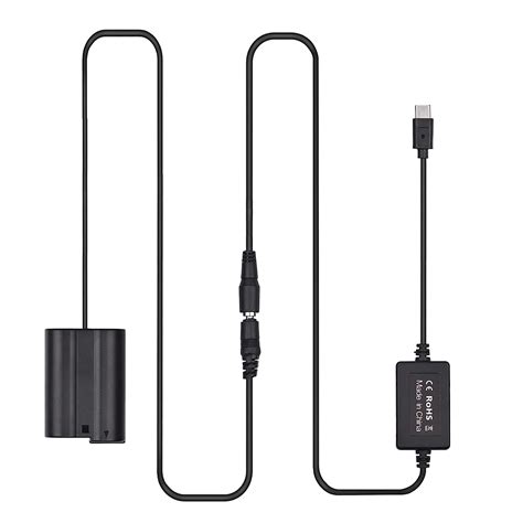 PD USB -C Cable to EP-5B Dummy DC Coupler EN-EL15 Repla ent for Z7 Z6 ...