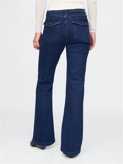 High Rise '70s Flare Jeans | Gap