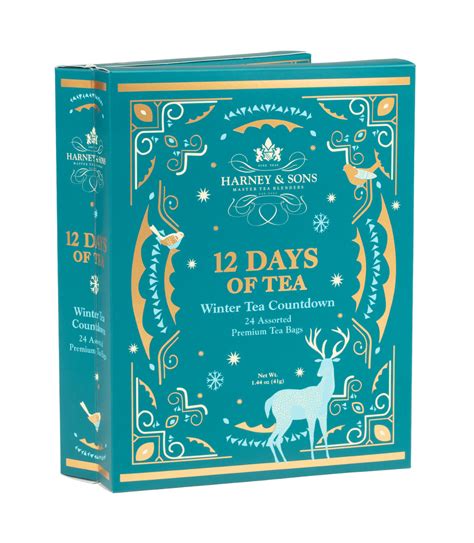12 Days of Tea Winter Countdown - Harney & Sons Fine Teas
