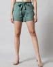 Buy Green Shorts for Women by GUTI Online | Ajio.com