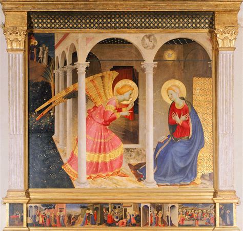 The Annunciation | Fra Angelico, Altarpiece, History, Description ...