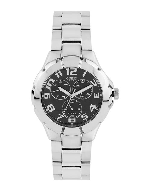 Guess Analog Black Dial Men's Watch-I90199G3 : Amazon.in: Fashion