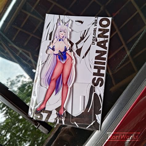 Jual Acrylic Standee Figure Anime - Shinano Fox Azur Lane | Shopee ...