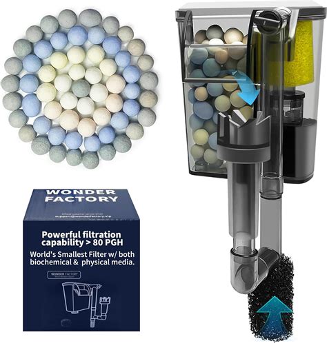 Ultra-Quiet 80 GPH Fish Tank Filter, Hang-On Back Philippines | Ubuy
