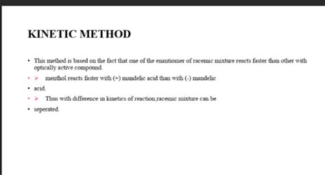 Image result for Kinetic Method
