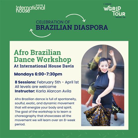 Afro Brazilian Dance Workshop - International House Davis Site