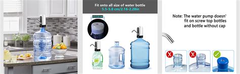 Konquer TimeS KTS Automatic Wireless Water Can Dispenser Pump for 20 ...