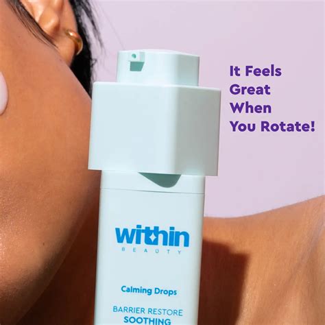 Within Beauty Calming Drops Barrier Restore Soothing Serum 30ml