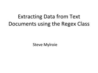Image result for Extracting Data with Regular Expressions