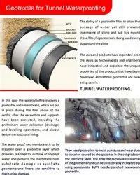 Non Woven Geotextile - Structural Waterproofing Protection Non Woven ...