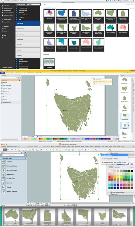 How to Draw Maps of Australia | Map Australia | Geo Map - Australia ...