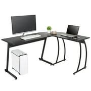 Buy ZenStyle L-Shaped Desk Corner Computer Gaming Laptop Table ...