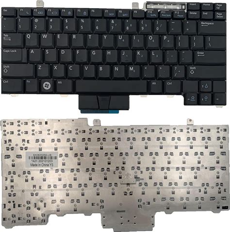 Wefly Laptop Keyboard Compatible for Dell Latitude E5400 E5410 E6400 ...