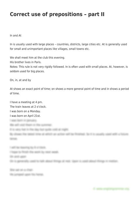 Image result for Prepositions Proper Use