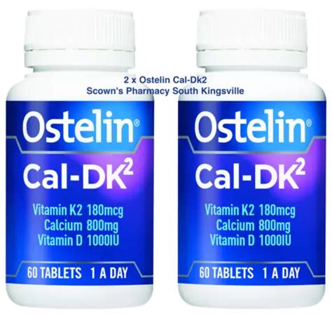 Ostelin Cal-DK2 60 Tablets - Optimised Calcium, India | Ubuy