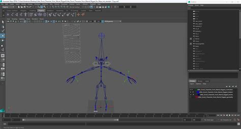 3D model Little Groot Character from Marvel Rigged for Maya | 3D Molier ...