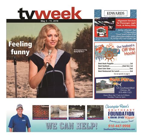 May 5 - 11, 2018 TV Weekly | Sampson Independent