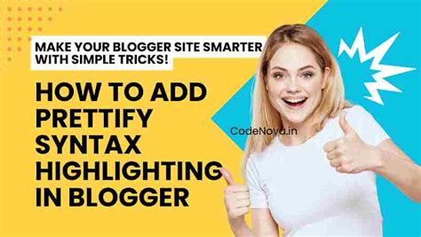 How to Add Prettify Syntax Highlighting in Blogger