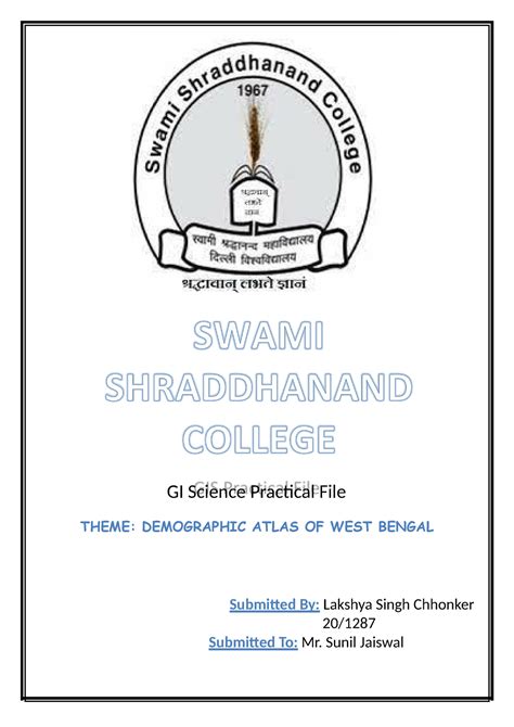 GIS Practical File 1287 (1)-converted - GI Science Practical File THEME ...