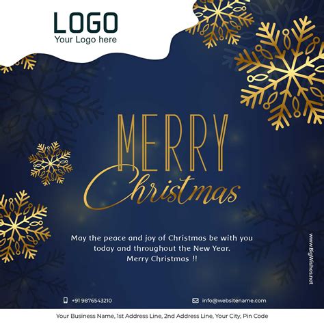 Free and Editable Corporate Christmas Greeting Cards Online