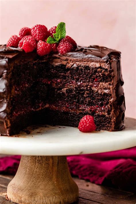 Image result for Chocolate Raspberry Cake