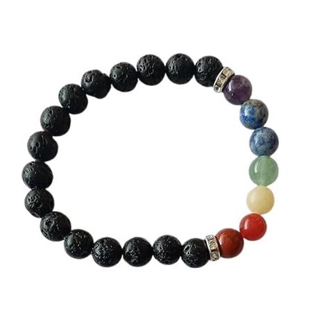 Buy PRAYVERSE Original 7 Chakra Bracelet for Woman and Men with Lab ...